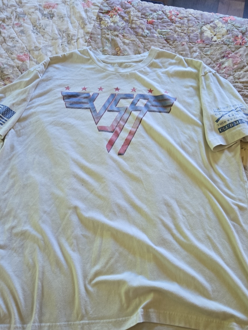 Grunt Style White Short Sleeve USA Logo Tee